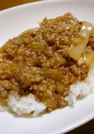 マーボー白菜丼-レシピのメイン写真