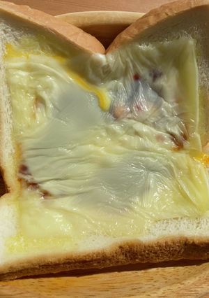 ブルダックトースト-レシピのメイン写真