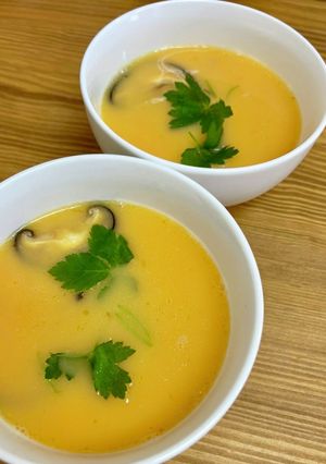 レンジ茶碗蒸し【ここから栄養士】-レシピのメイン写真