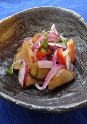 菊芋チップスのさわやか酢の物-レシピのメイン写真