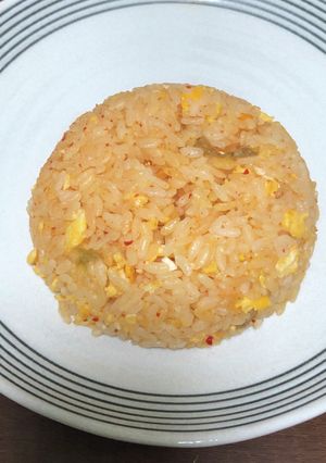 余ったご飯でちゃちゃっとキム玉炒飯-レシピのメイン写真