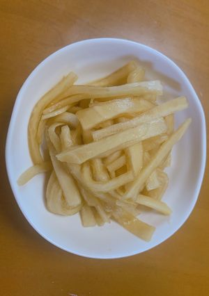 ポリポリ美味しい♡大根と生姜の甘辛漬け-レシピのメイン写真