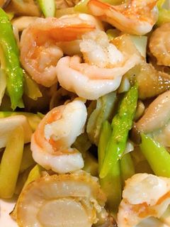 海老とホタテのコンソメバター炒め-レシピのメイン写真