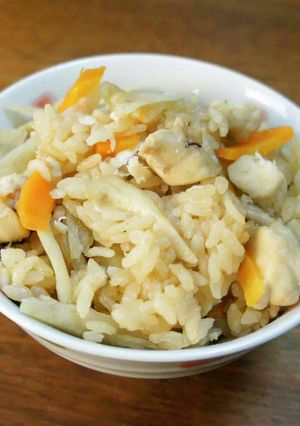 河豚の炊き込みご飯-レシピのメイン写真