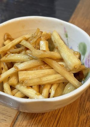 マコモダケのシンプルきんぴら-レシピのメイン写真
