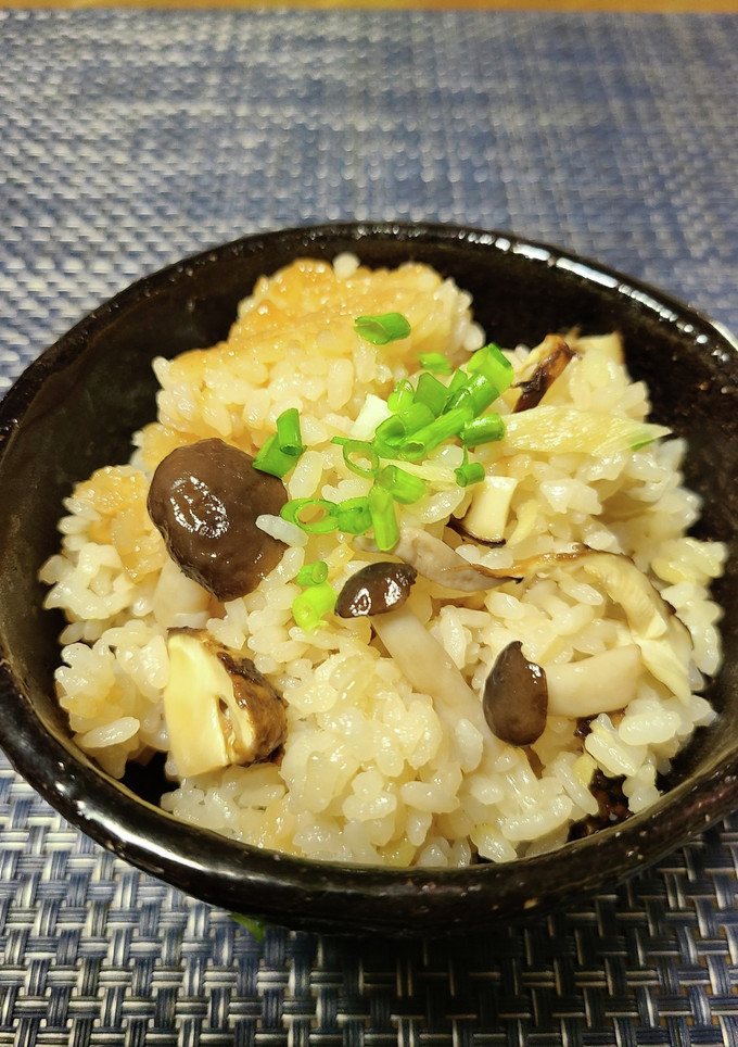 きのこと生姜の炊き込みご飯-レシピのメイン写真