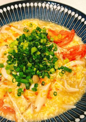 【簡単】酸辣湯風のダイエットおじや-レシピのメイン写真