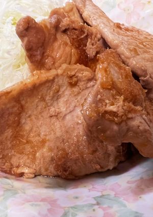 おかんレシピ＊しょうが焼き-レシピのメイン写真