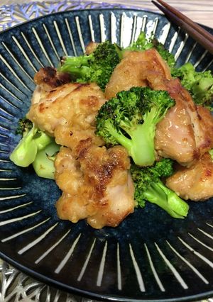 お弁当にもぜひ!鶏ももとブロッコリー-レシピのメイン写真