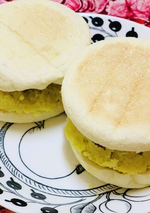 さつま芋・あんこ・チーズのマフィン-レシピのメイン写真