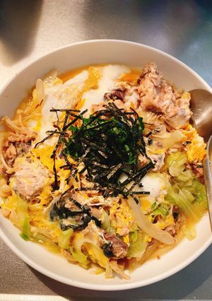 さば玉どん-レシピのメイン写真
