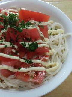 トマトサラダひやむぎ-レシピのメイン写真