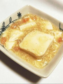 優しい味わい☆我が家の海老あんかけ豆腐-レシピのメイン写真