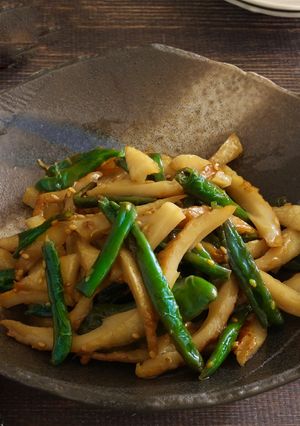 コクうま！甘長とうがらしとちくわの甘辛煮-レシピのメイン写真