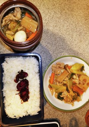 中華丼　弁当-レシピのメイン写真