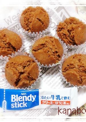 【簡単】Blendyほうじ茶蒸しパン-レシピのメイン写真