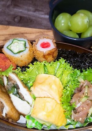 娘のお弁当　R4.10.4-レシピのメイン写真