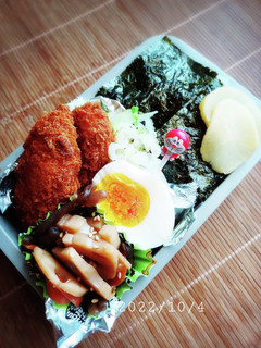息子弁当10/4-レシピのメイン写真