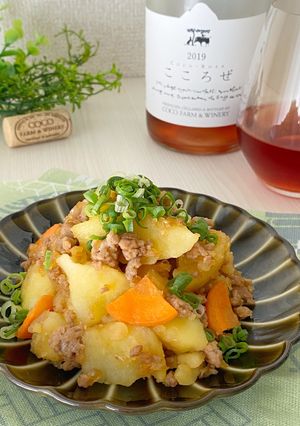 肉じゃが風ポテトサラダ-レシピのメイン写真