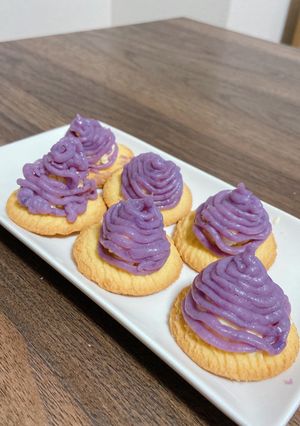 紫芋のモンブラン-レシピのメイン写真