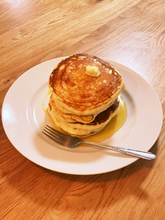 卵なし!簡単ホットケーキ-レシピのメイン写真