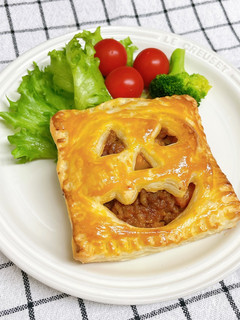 ハロウィン☆かぼちゃミートパイ-レシピのメイン写真