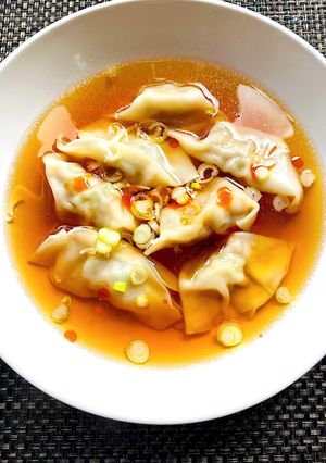 ゴーヤ水餃子　エスニック醤油スープ-レシピのメイン写真