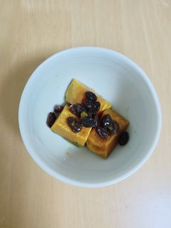 ☆かぼちゃのレーズン煮☆-レシピのメイン写真