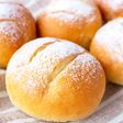 グルテン添加で作る米粉のまるパン
