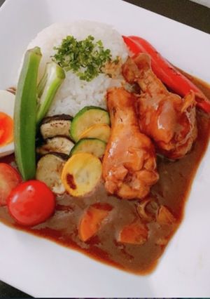 鶏手羽元と野菜のカレー-レシピのメイン写真