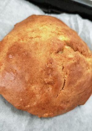 サクフワ簡単林檎パンケーキ!幼児食にも-レシピのメイン写真