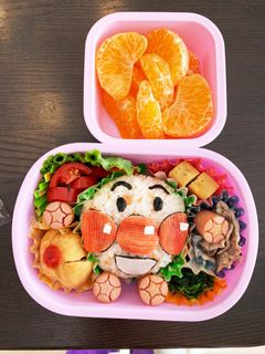 アンパンマンキャラ弁☆幼稚園用☆2歳-レシピのメイン写真