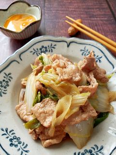 豚こまde節約!豚こますき焼き風-レシピのメイン写真