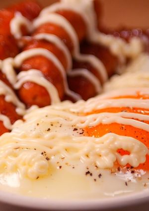 ☆ガリバタ☆ウインナー目玉焼き丼-レシピのメイン写真