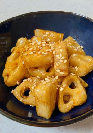 甘辛れんこん-レシピのメイン写真