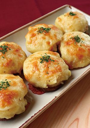 しいたけのポテトサラダ焼き-レシピのメイン写真