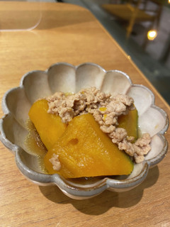 カボチャの煮物そぼろあん-レシピのメイン写真