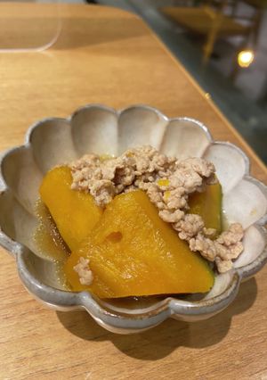 カボチャの煮物そぼろあん-レシピのメイン写真