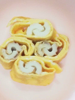 チク巻き卵-レシピのメイン写真