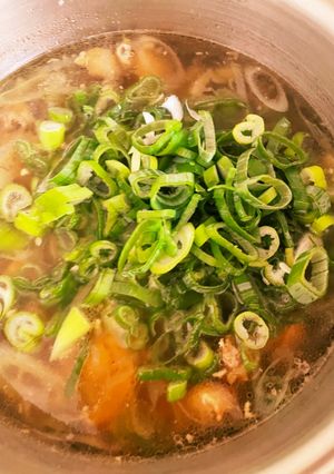 手羽元とおネギの中華スープ-レシピのメイン写真