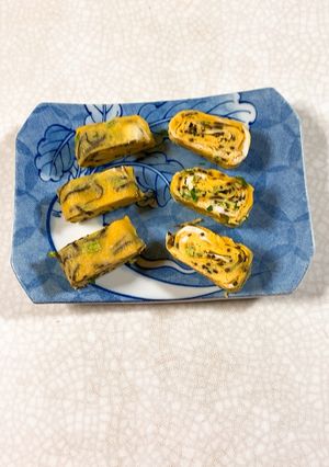 塩昆布入り玉子焼き-レシピのメイン写真