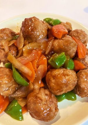 簡単肉団子の甘酢♡-レシピのメイン写真