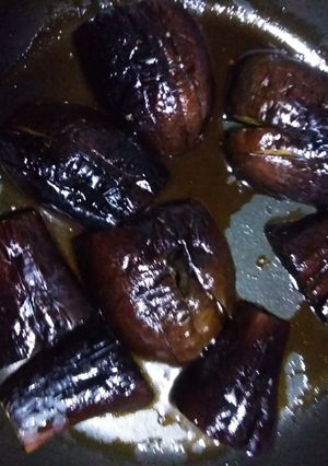 茄子の甘辛煮-レシピのメイン写真