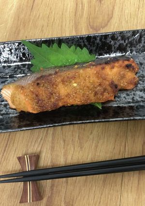 簡単！鮭のごまみそ焼き-レシピのメイン写真
