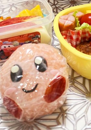 カービィ キャラ弁-レシピのメイン写真