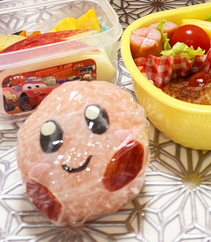 カービィ　キャラ弁-レシピのメイン写真