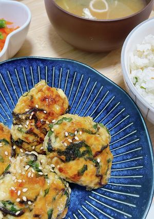 大葉と塩こんぶの鶏つくね-レシピのメイン写真