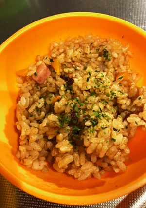 カレールーで炊飯器ドライカレー-レシピのメイン写真