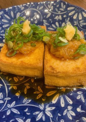 絹あつあげのステーキ　なめ茸がけ-レシピのメイン写真