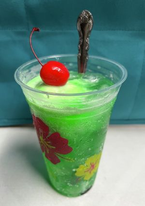 クリームわらび餅ソーダ-レシピのメイン写真